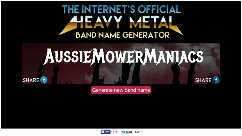 "AussieMowerManiacs" for @rowan_peter