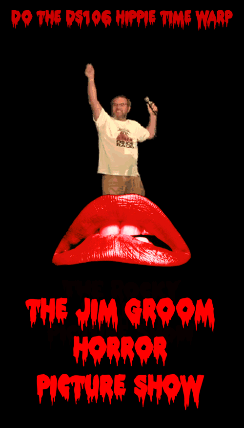 "The Jim Groom Horror Picture Show" animated GIF by @iamTalkyTina