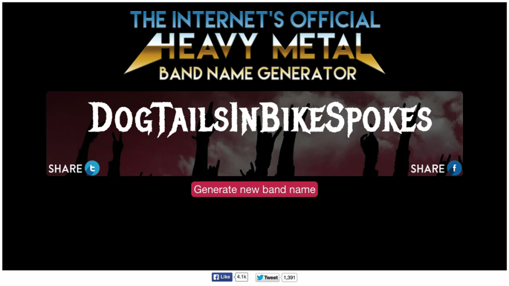 "Dog Tails in Bike Spokes" band for my Still True Friend  @cogdog